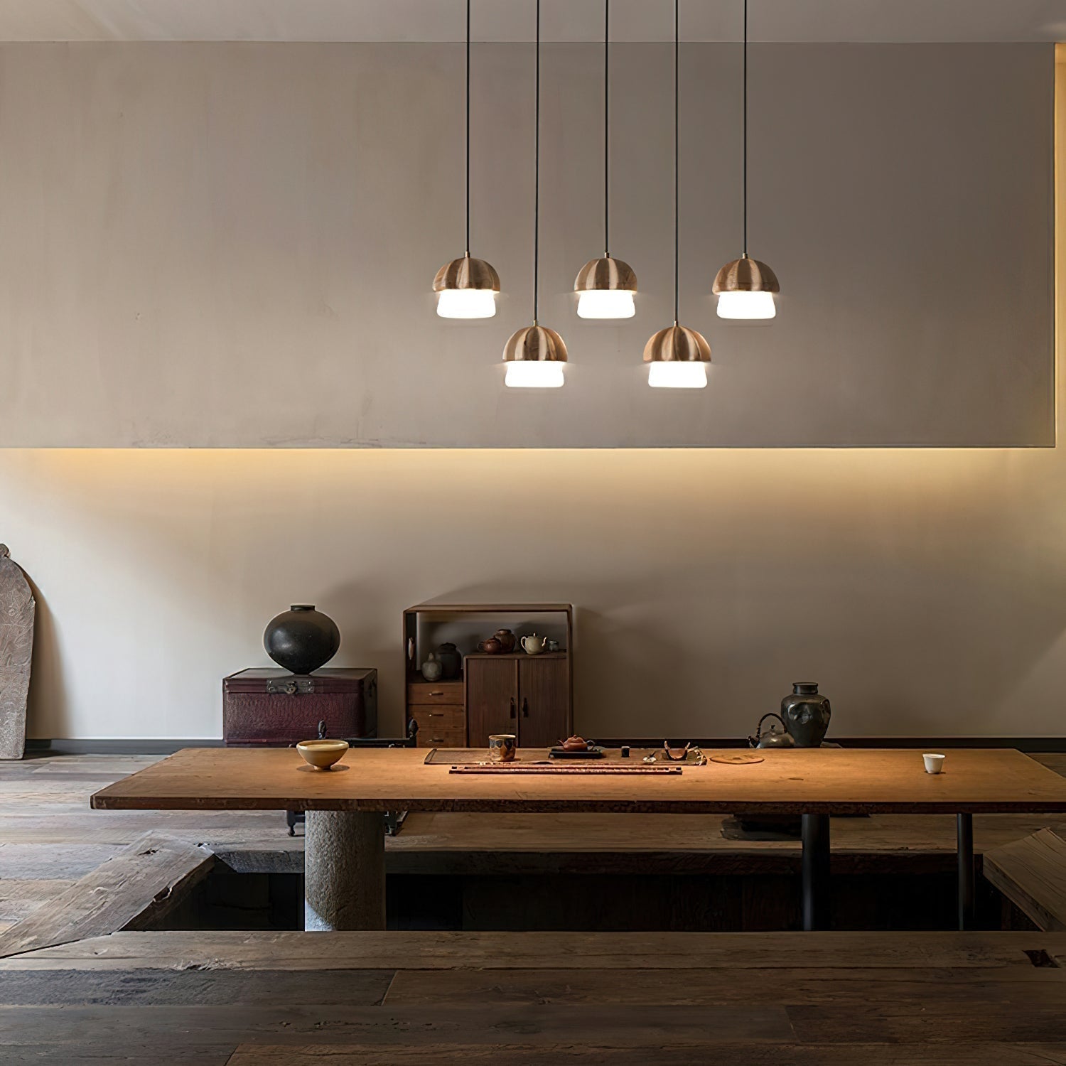 Mushroom Cluster Chandelier - Blowlighting