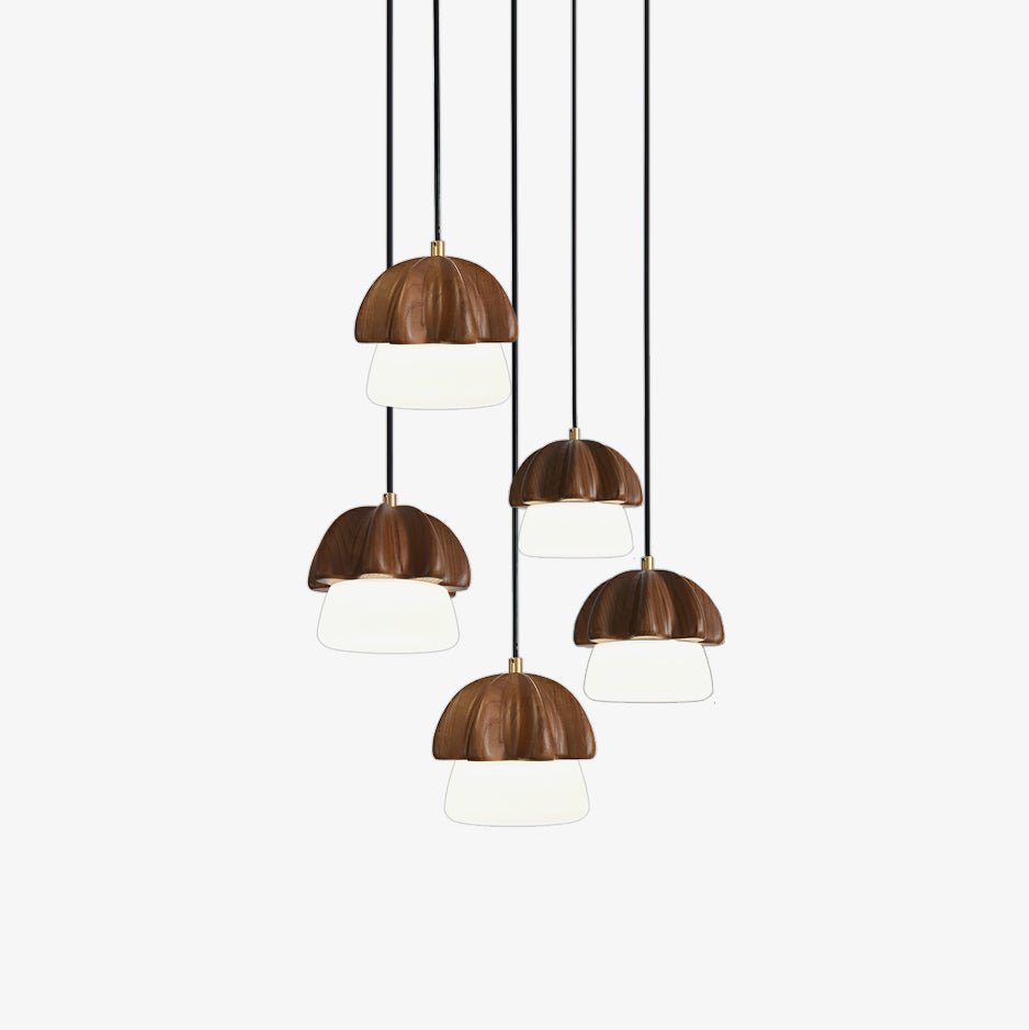 Mushroom Cluster Chandelier - Blowlighting
