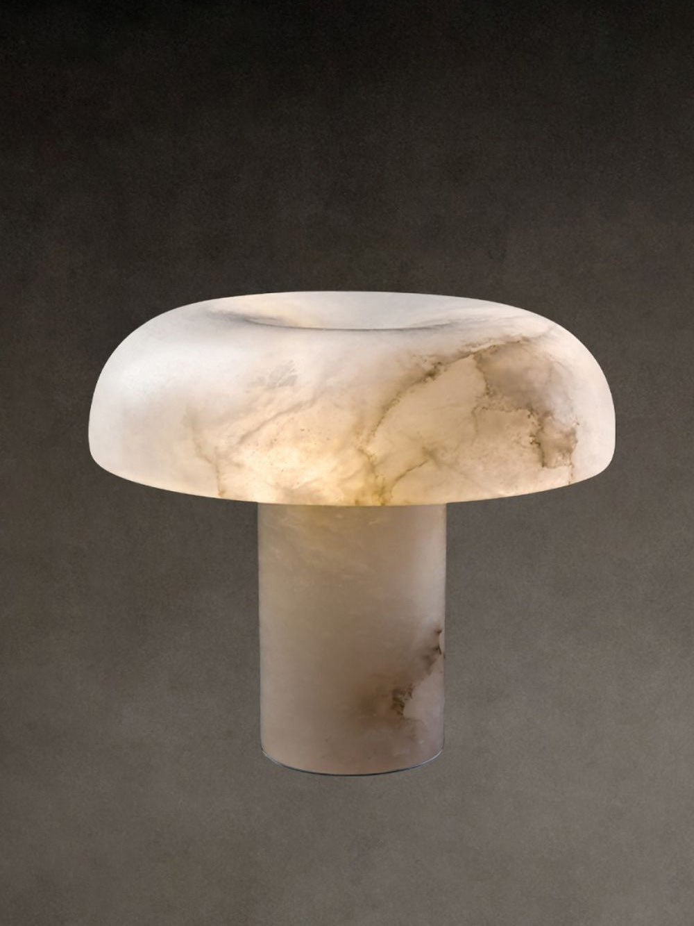 Mushroom Type Table Lamp - Lamp Copper
