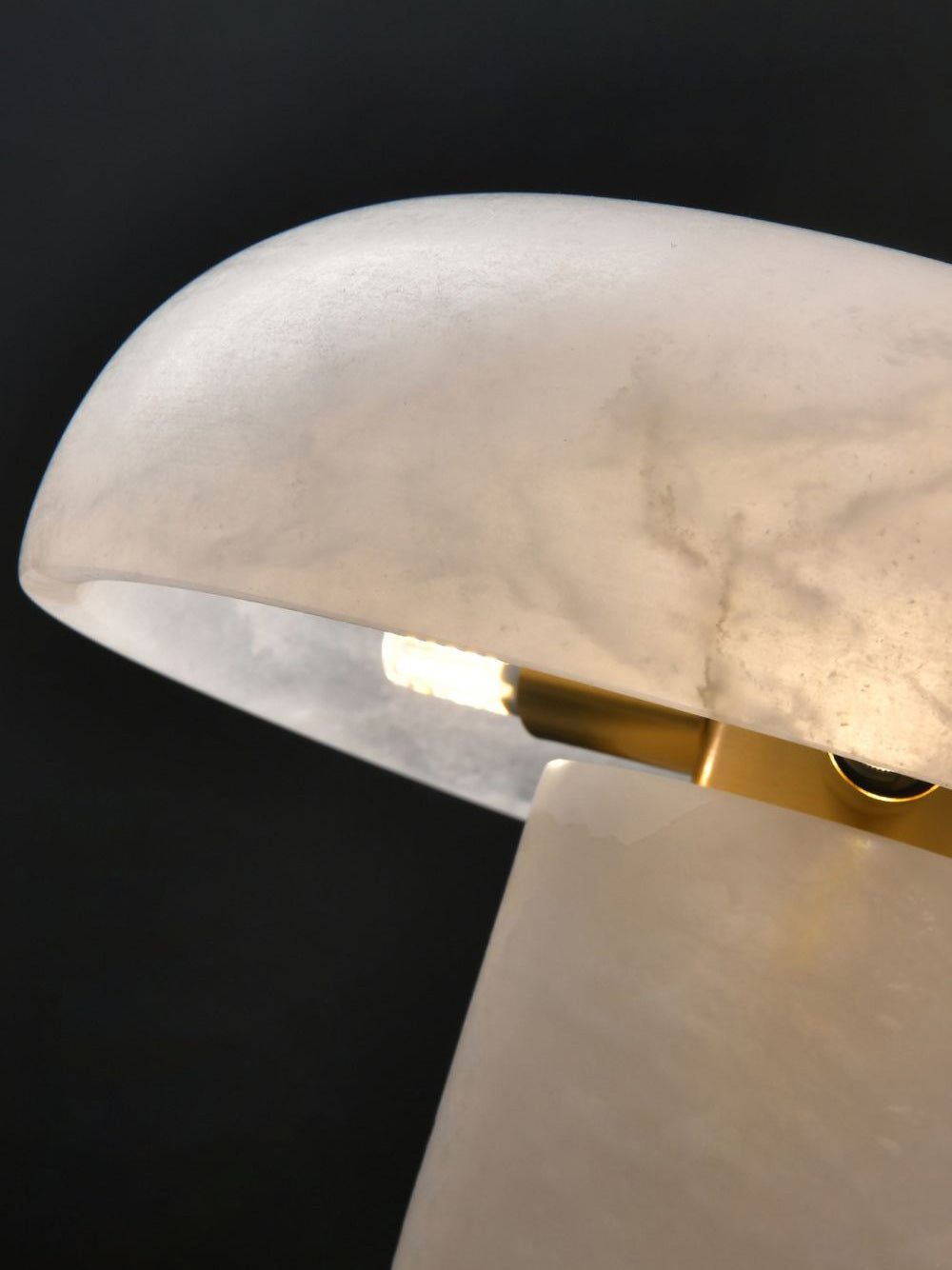 Mushroom Type Table Lamp - Lamp Copper
