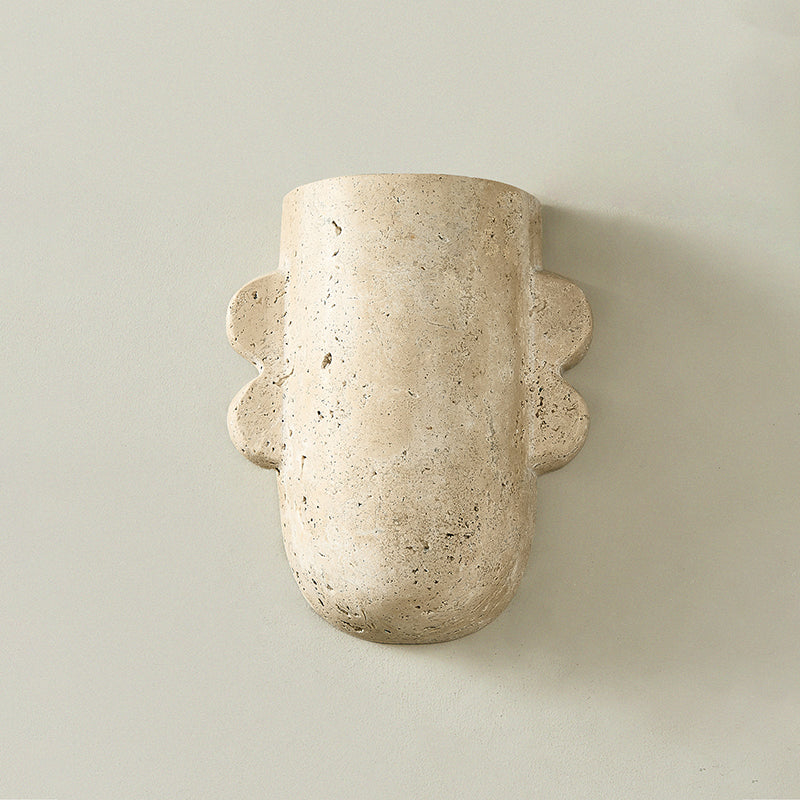 Zeloror Individual Creativity Travertine Wall Lamp - Lamp Copper