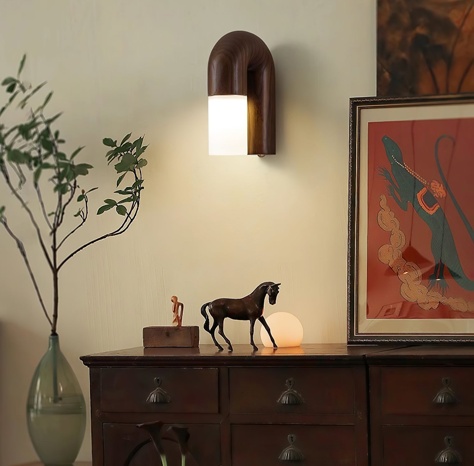 Arcus Wood Wall Lamp - Blowlighting