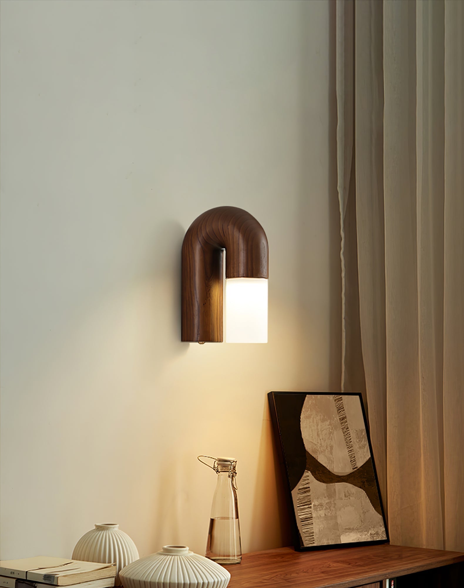 Arcus Wood Wall Lamp - Blowlighting