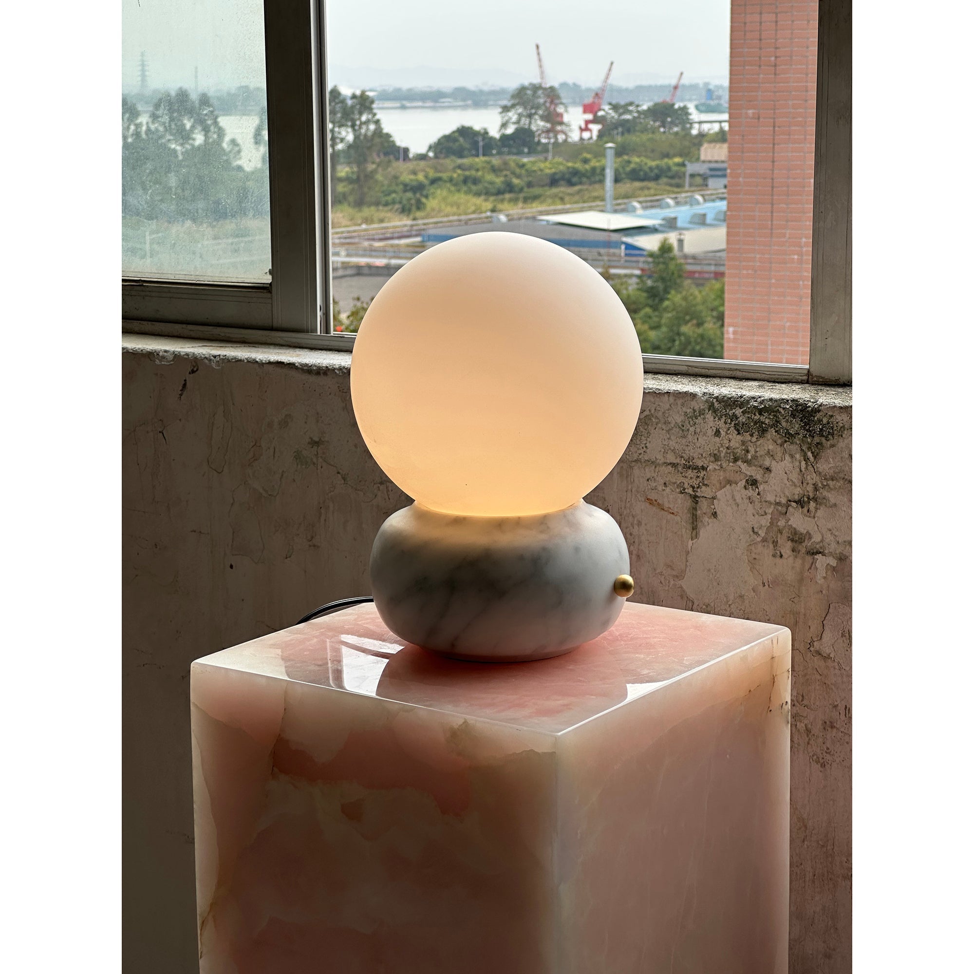 Naga Table Lamp - Lamp Copper