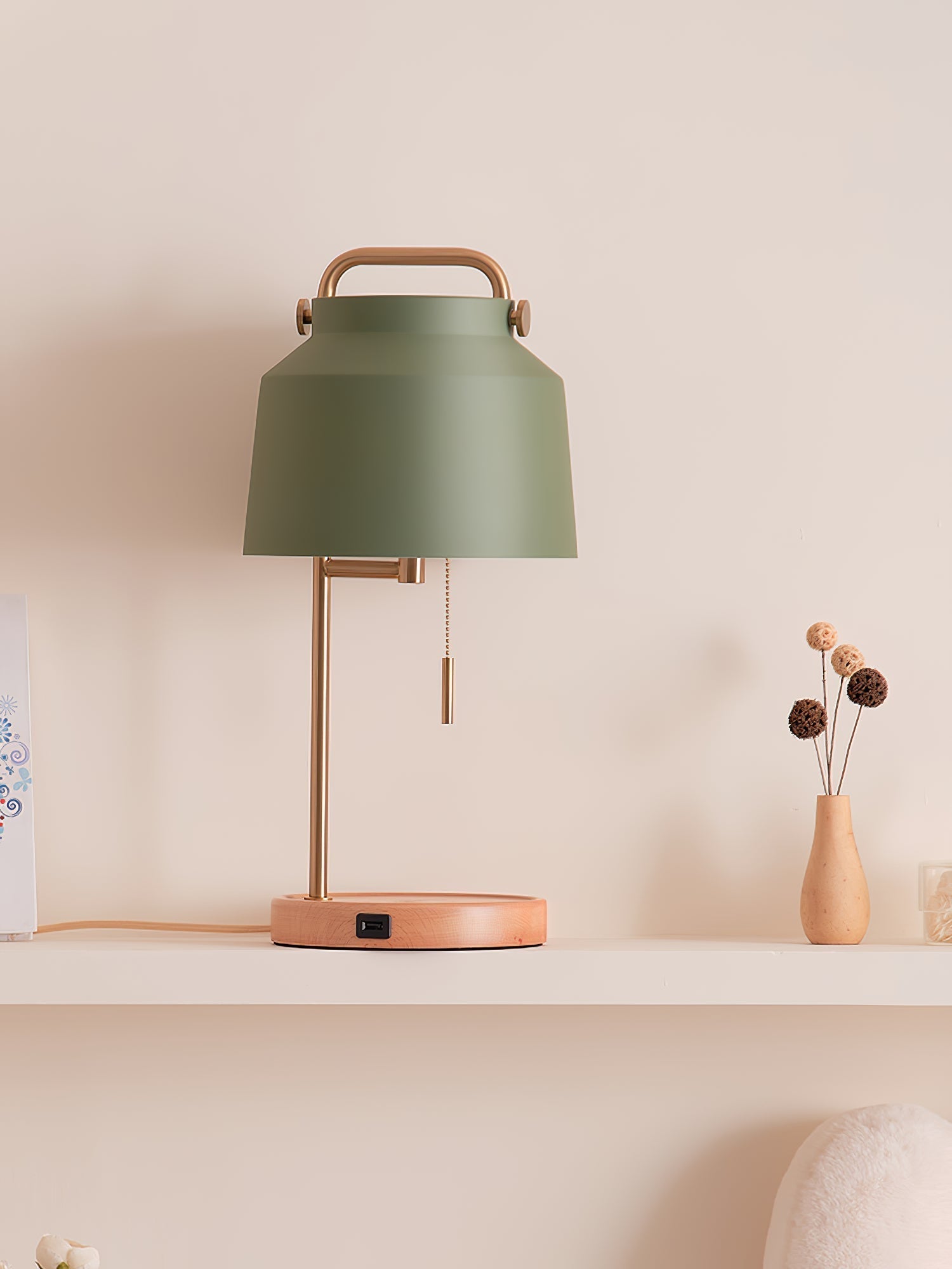 Naima Table Lamp - Lamp Copper