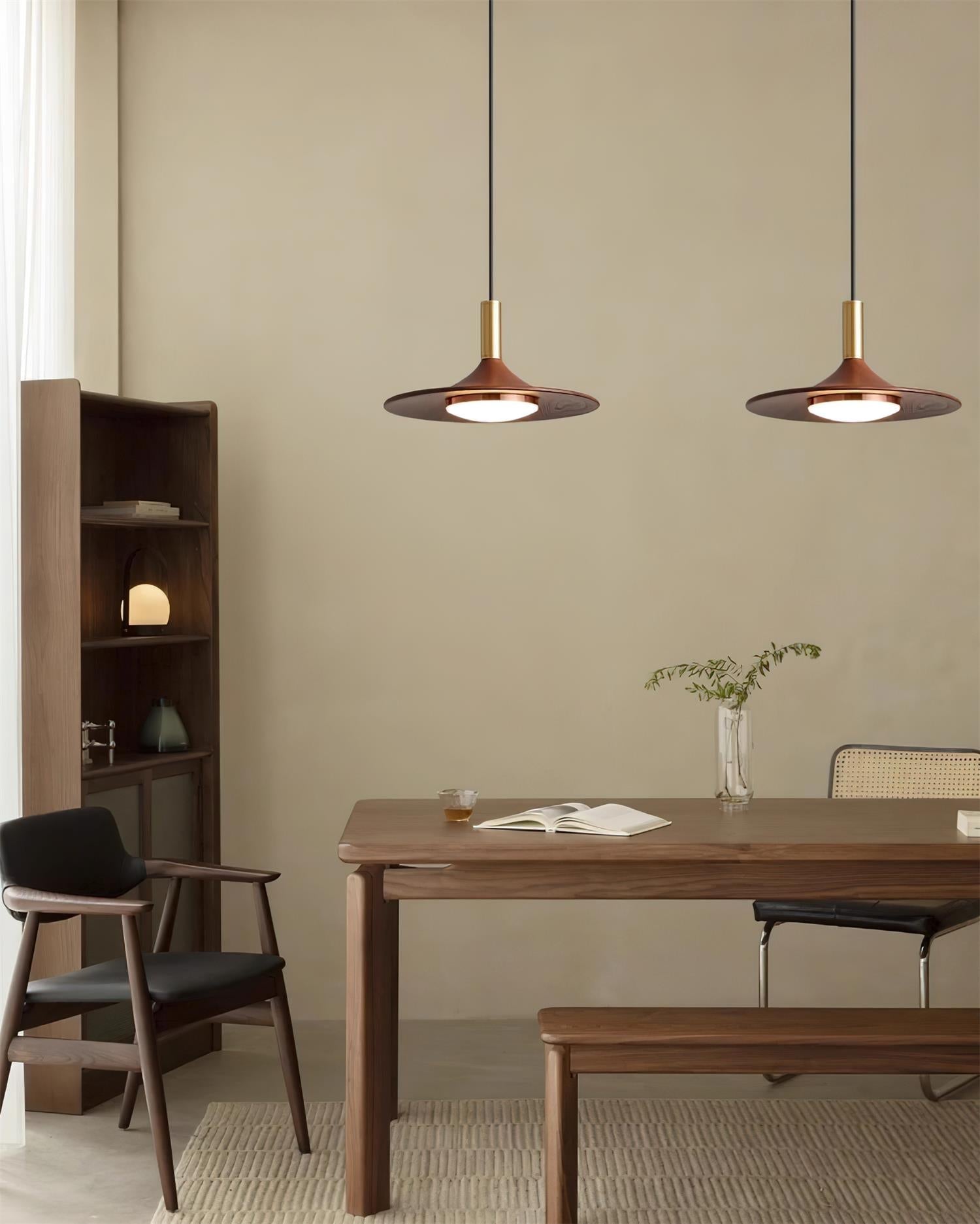Pendant Light Hat Shape Midcentury - Letslighting