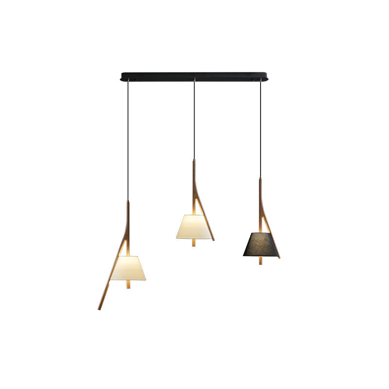 Zovenarae Triangular Wood Pendant Light - Blowlighting