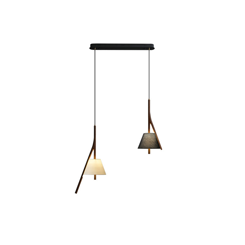 Zovenarae Triangular Wood Pendant Light - Blowlighting