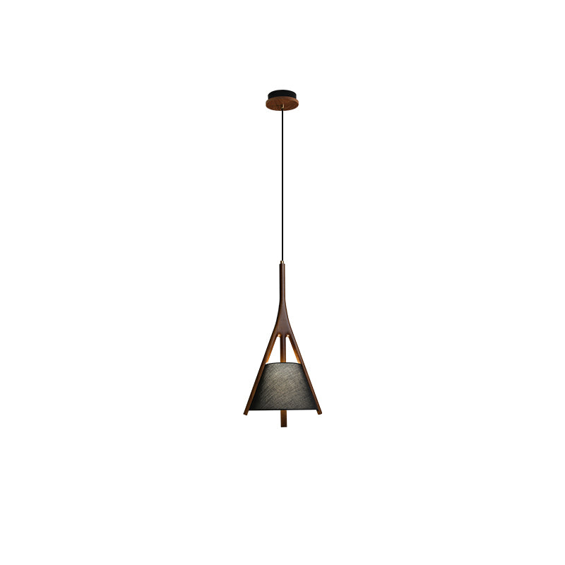 Zovenarae Triangular Wood Pendant Light - Blowlighting