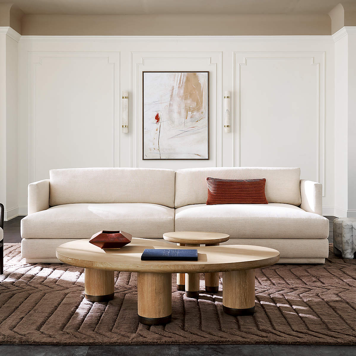 Zavaran Modern Minimalist Metal Onyx Wall Lamp - Lamp Copper