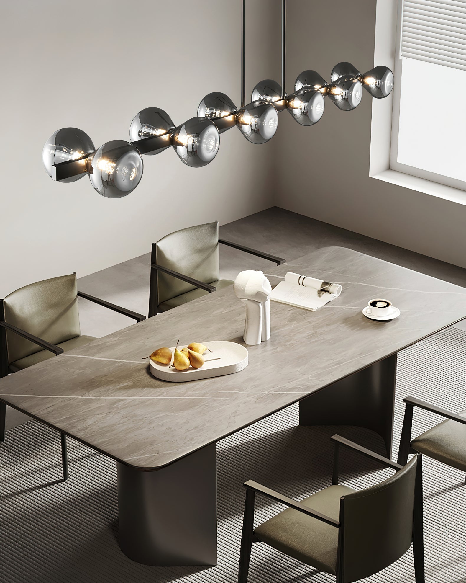 Nebula Chandelier - Blowlighting