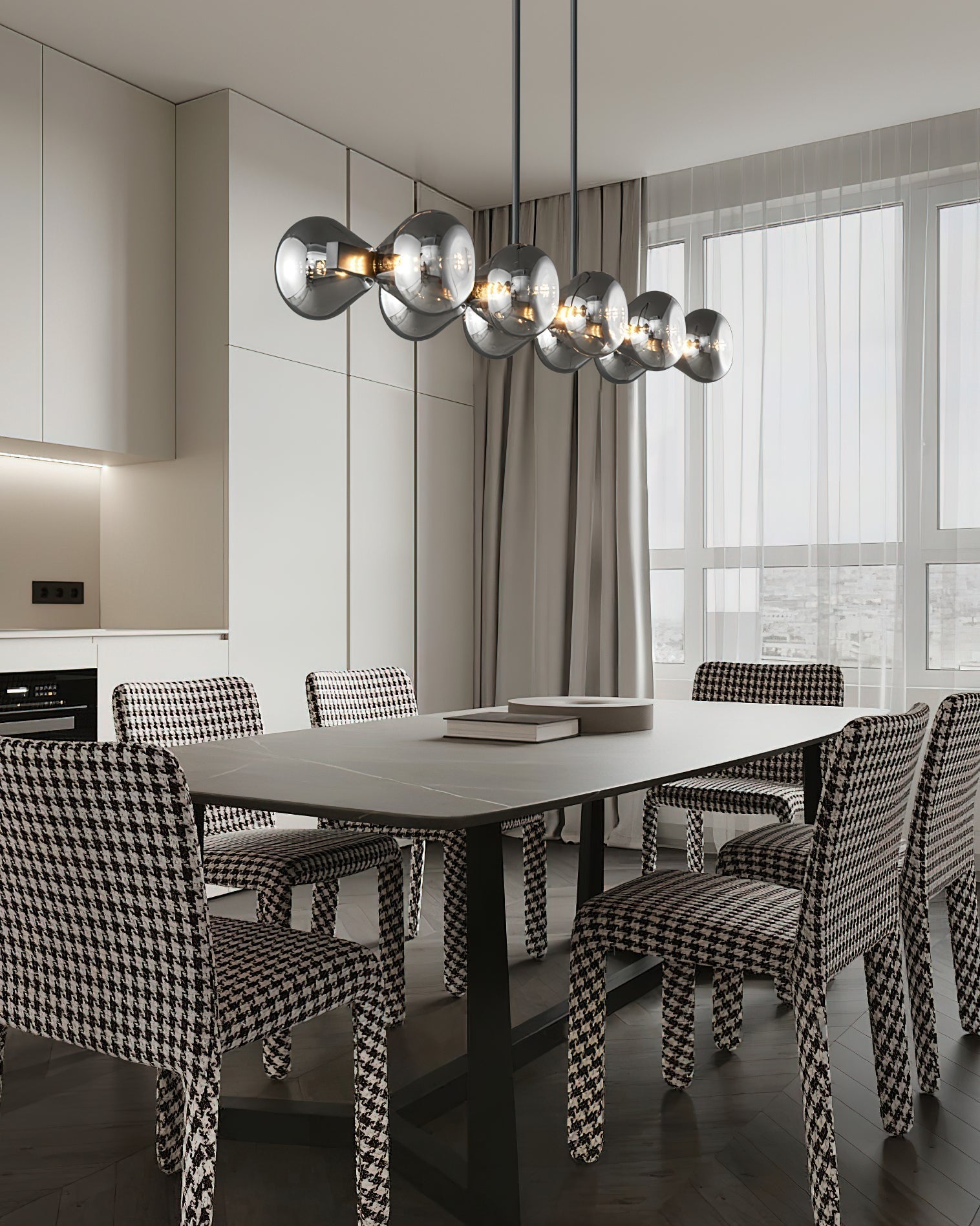 Nebula Chandelier - Blowlighting