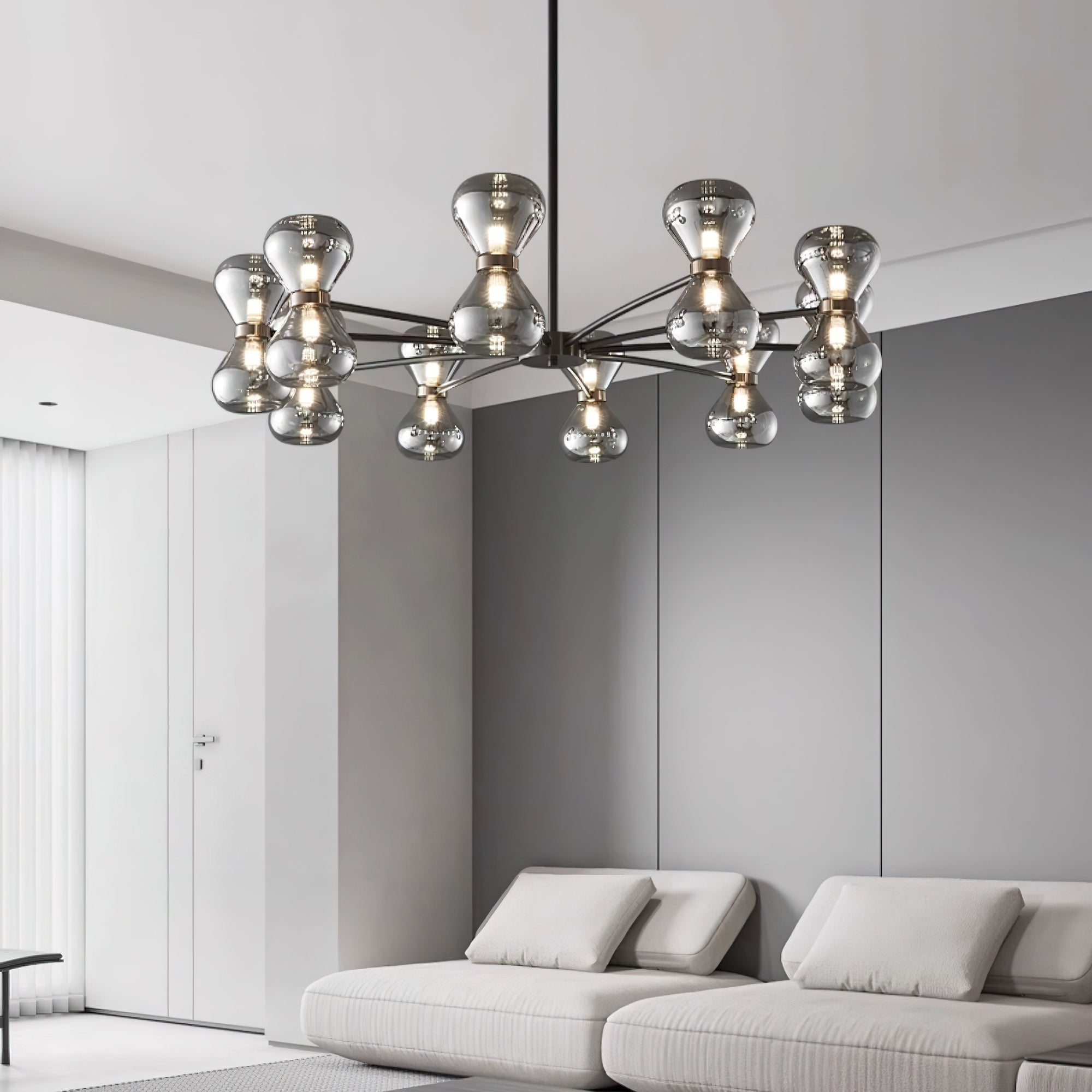 Nebula Chandelier - Blowlighting