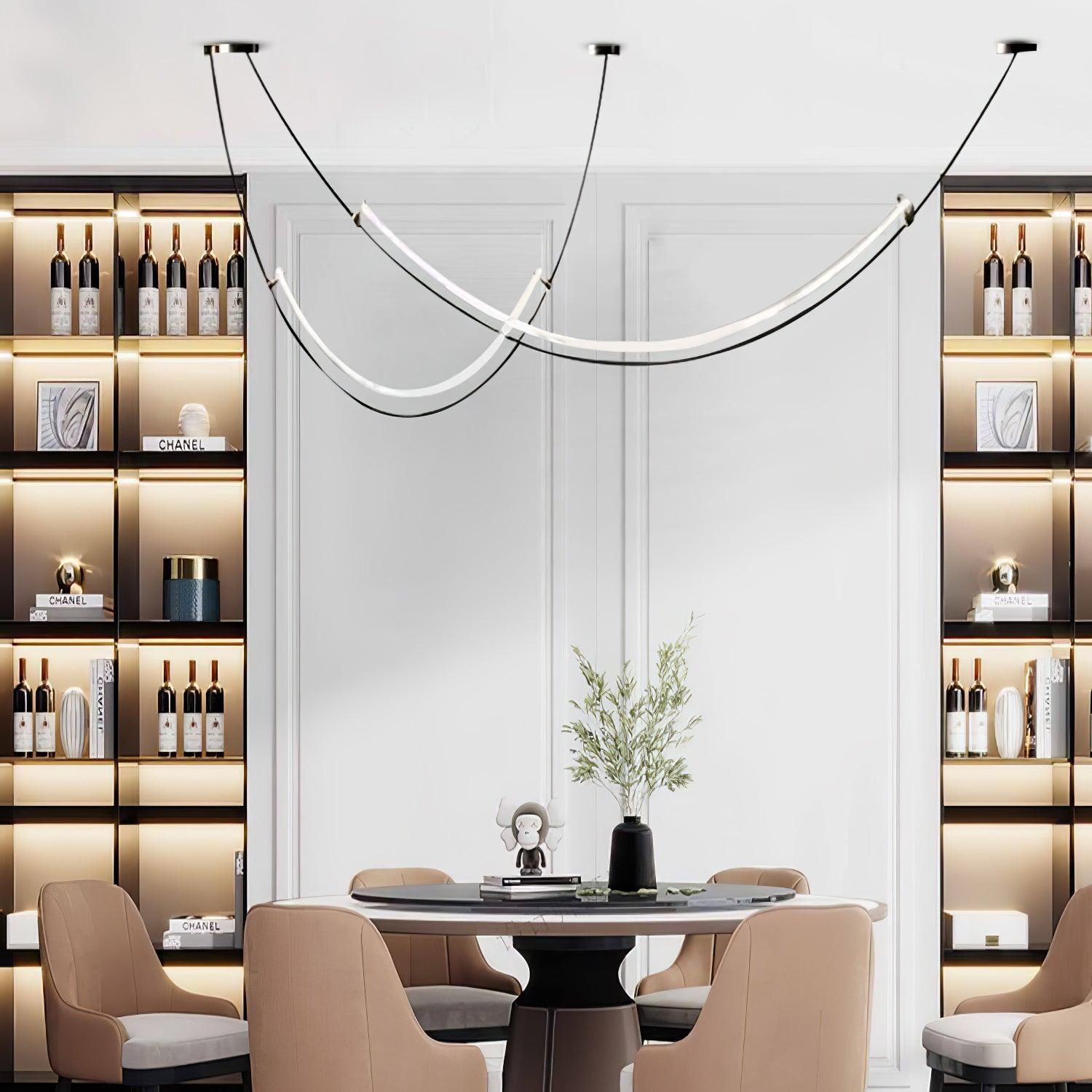 Arisha Lampada a Sospensione LED Curva
