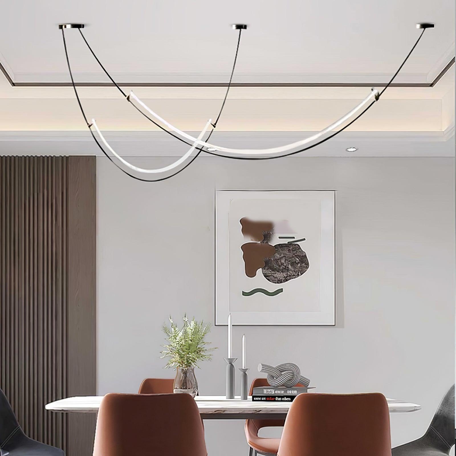 Arisha Lampada a Sospensione LED Curva