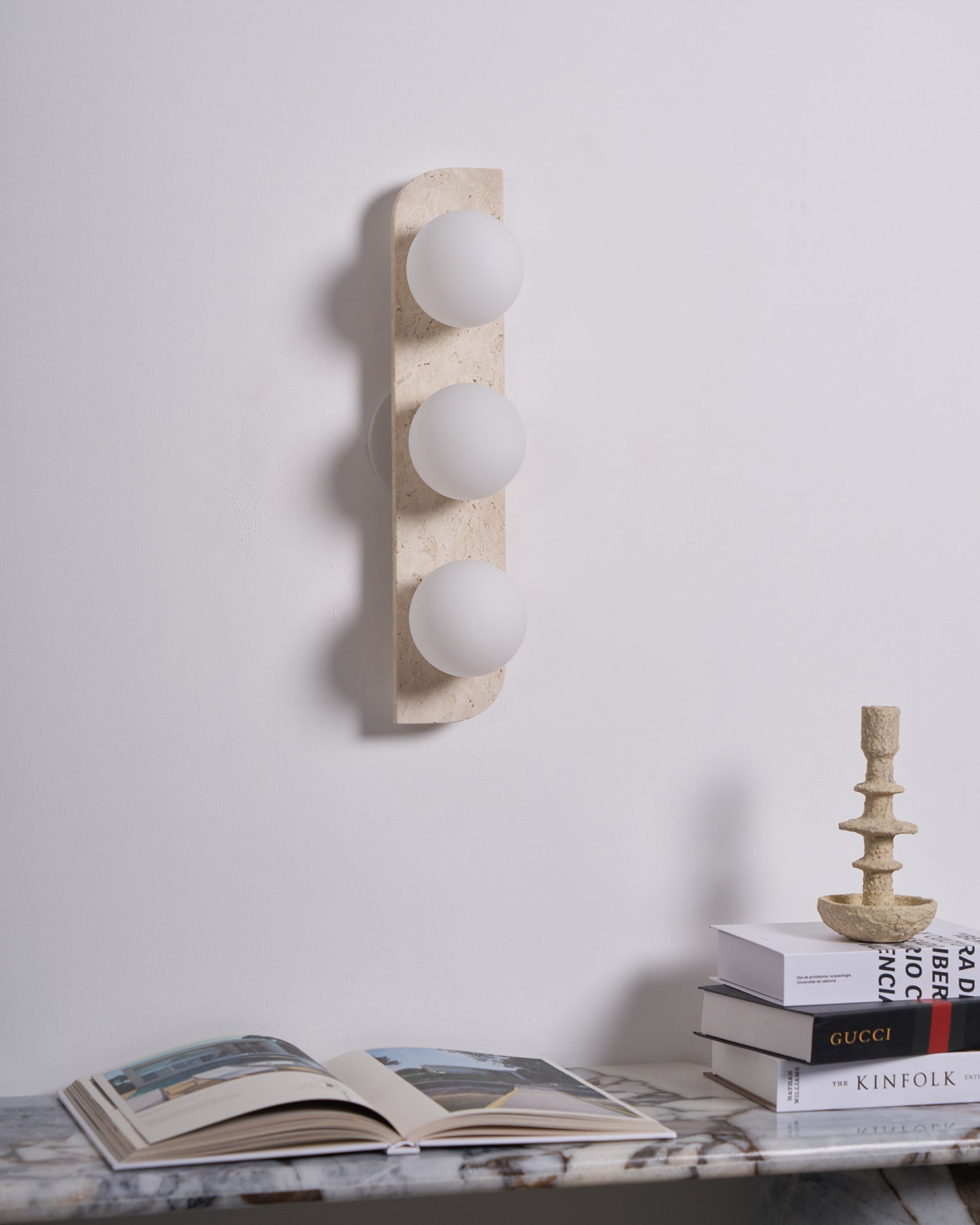 Ritta Travertine Wall Lamp - Letslighting
