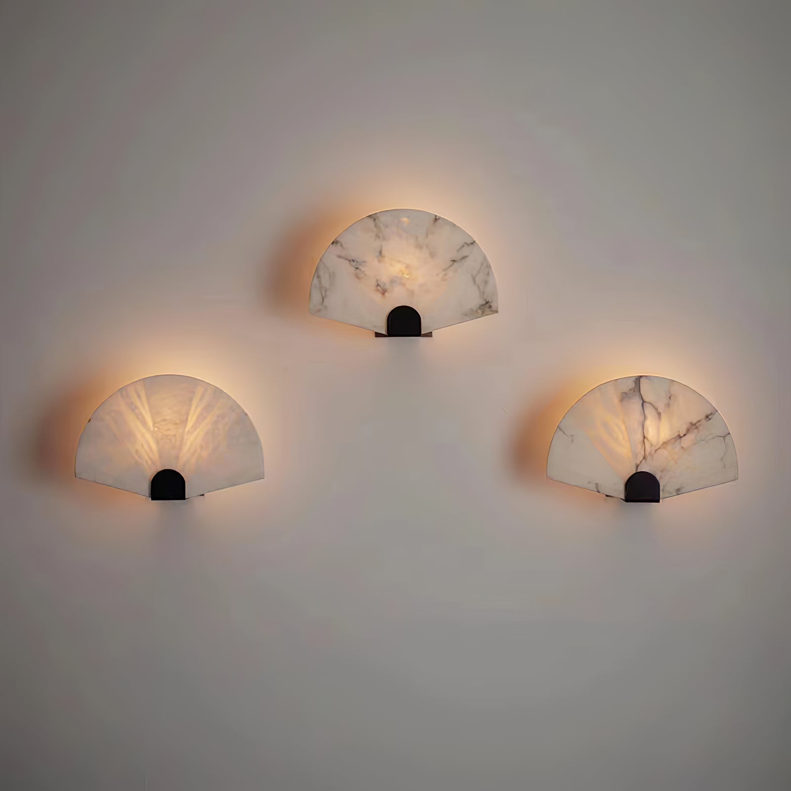 Aurelia Minimalist Alabaster Wall Light - Neutralighting