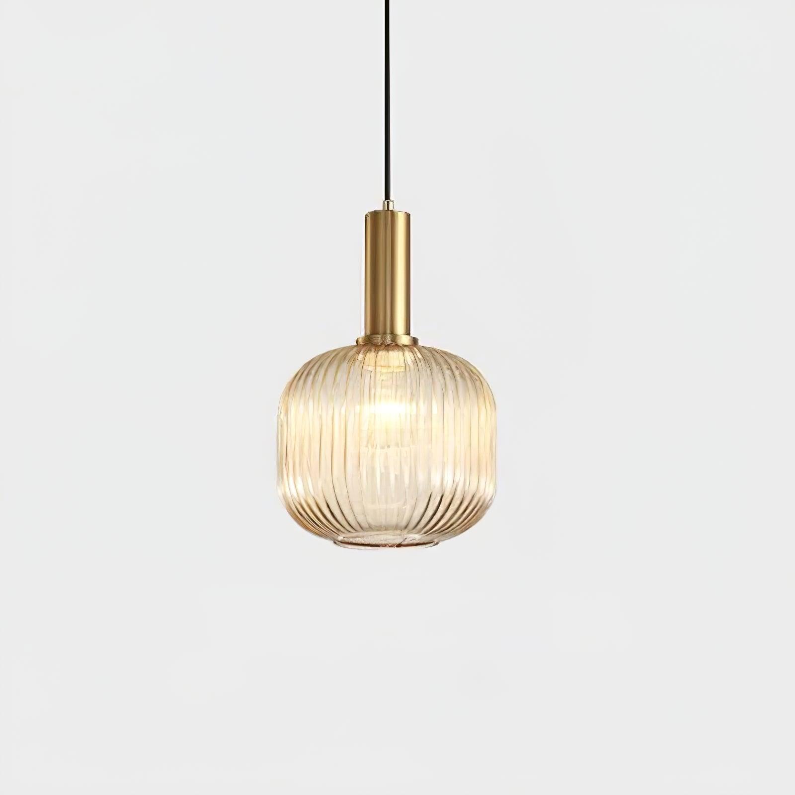 Elara Ribbed Pendant Lamp - Letslighting