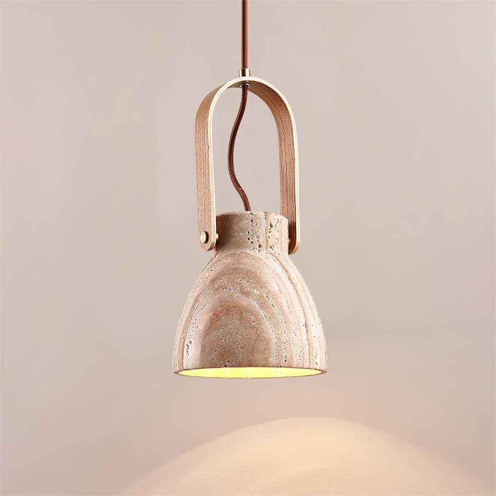 Cesta Travertine Pendant Light - Letslighting