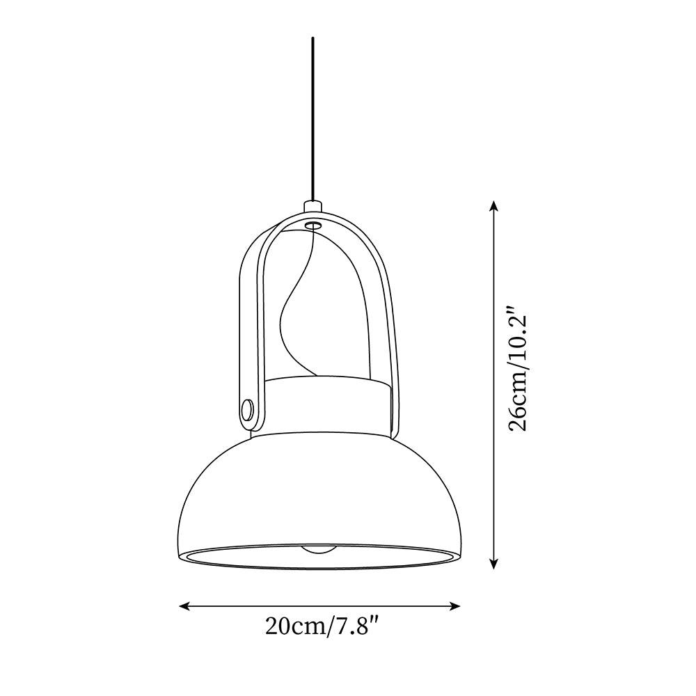 Cesta Travertine Pendant Light - Letslighting