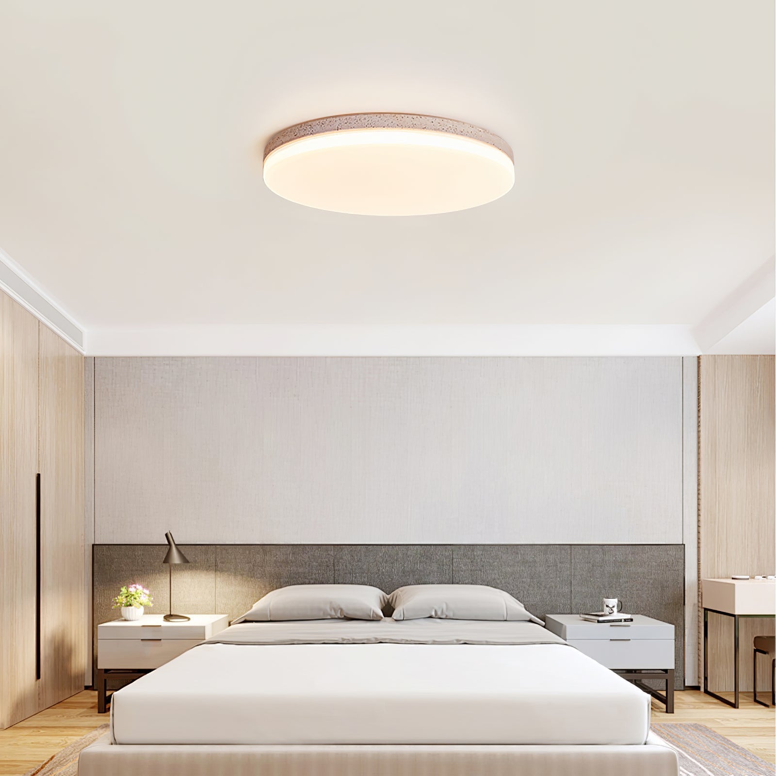 Orla Travertine Ceiling Light - Neutralighting