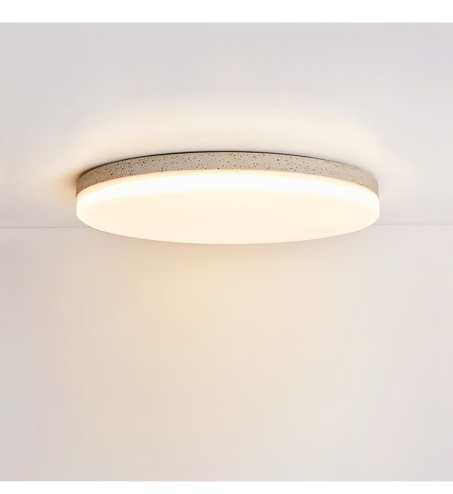 Orla Travertine Ceiling Light - Neutralighting