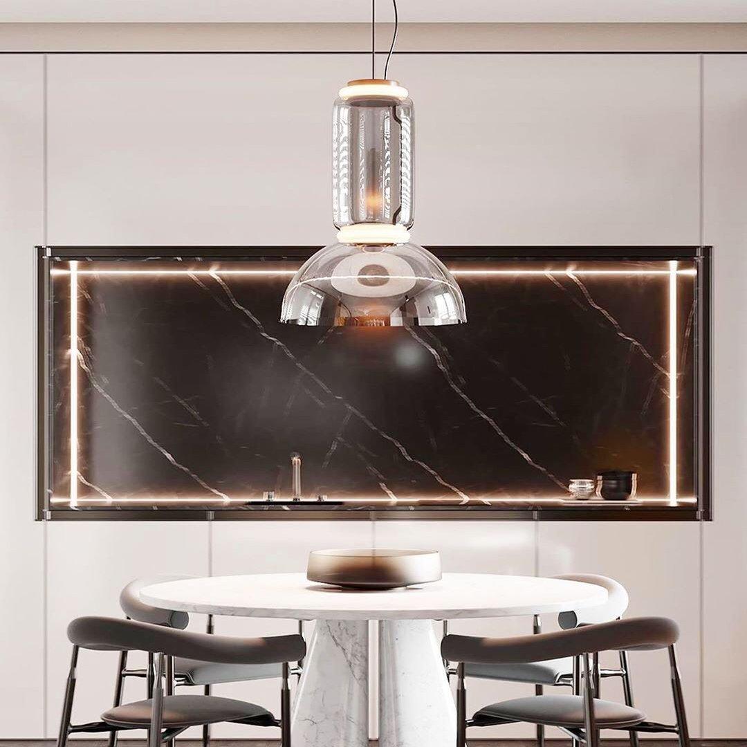 Cylindrical LED Pendant Light - Blowlighting