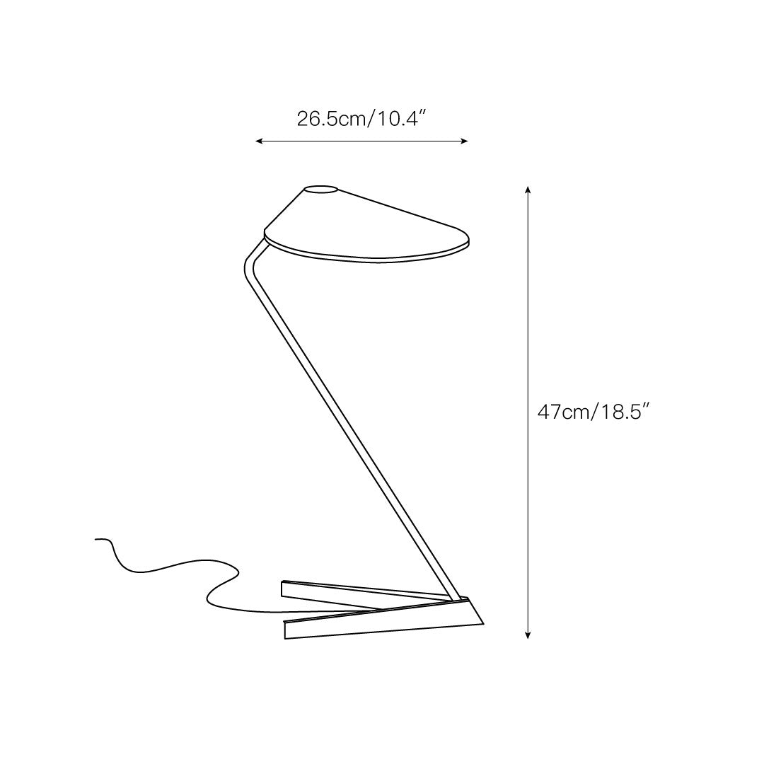 Non La Table Lamp - Lamp Copper