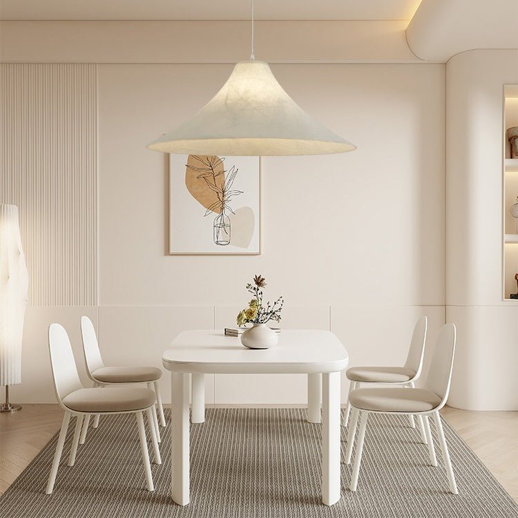 Abbotswell Modern Minimalist Natural Flat Metal Pendant Lamp - Blowlighting