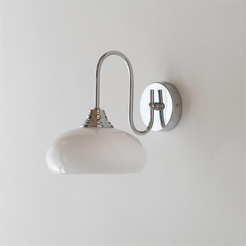 Ophaan Modern Minimalist Glass Metal Wall Light - Lamp Copper