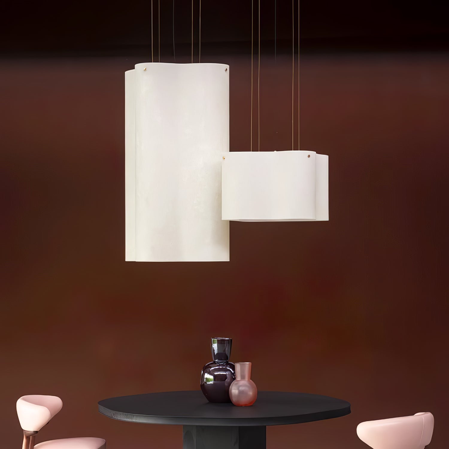 Aurora Pendant Lamp Cloud Shape Modern - Blowlighting