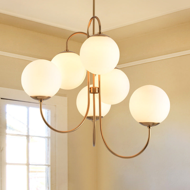 Valentina Lusso LED Lampadari Vetro Metallo Camera de Letto
