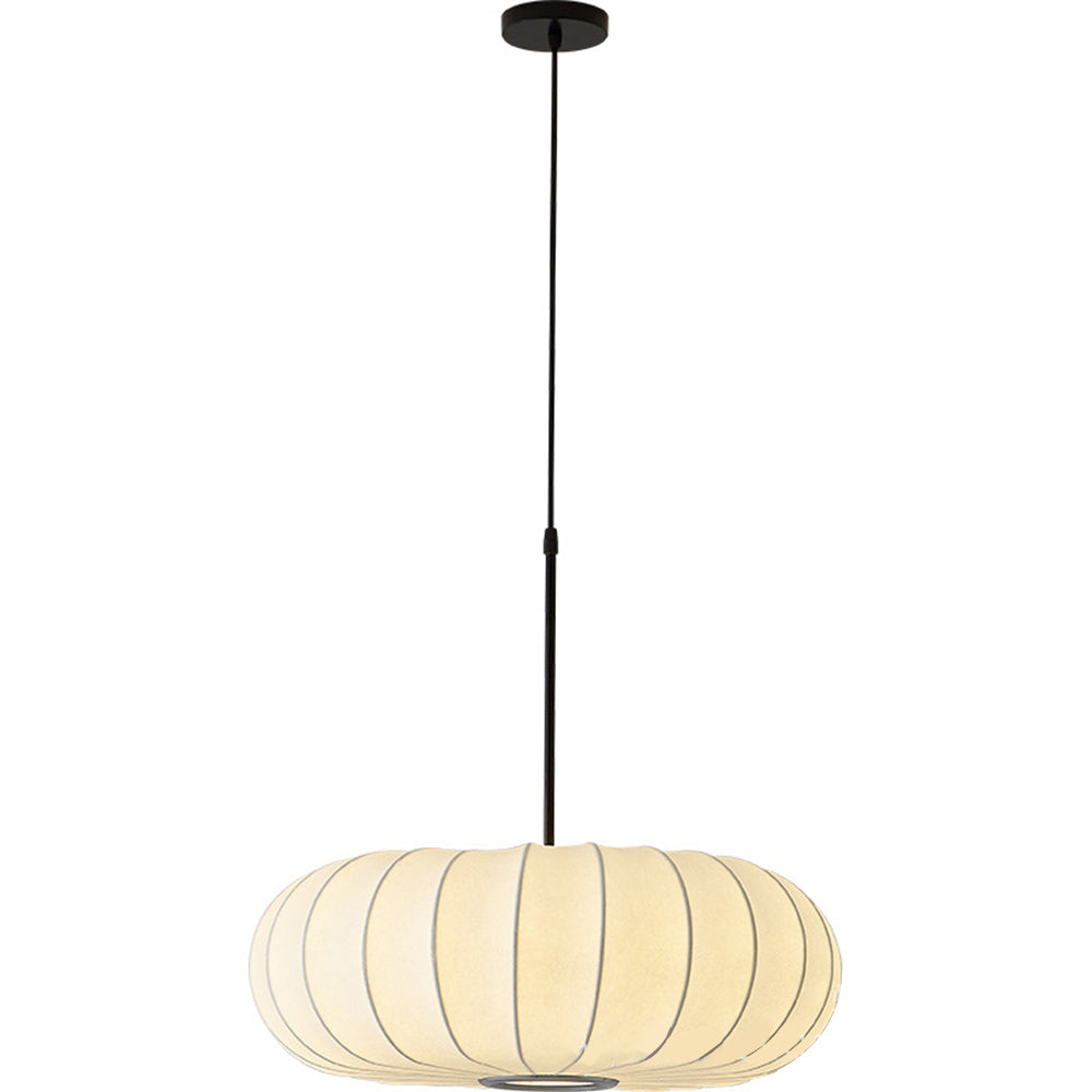 Ritta Creativo Rotondo Lampade a Sospensione Tessuto Soggiorno
