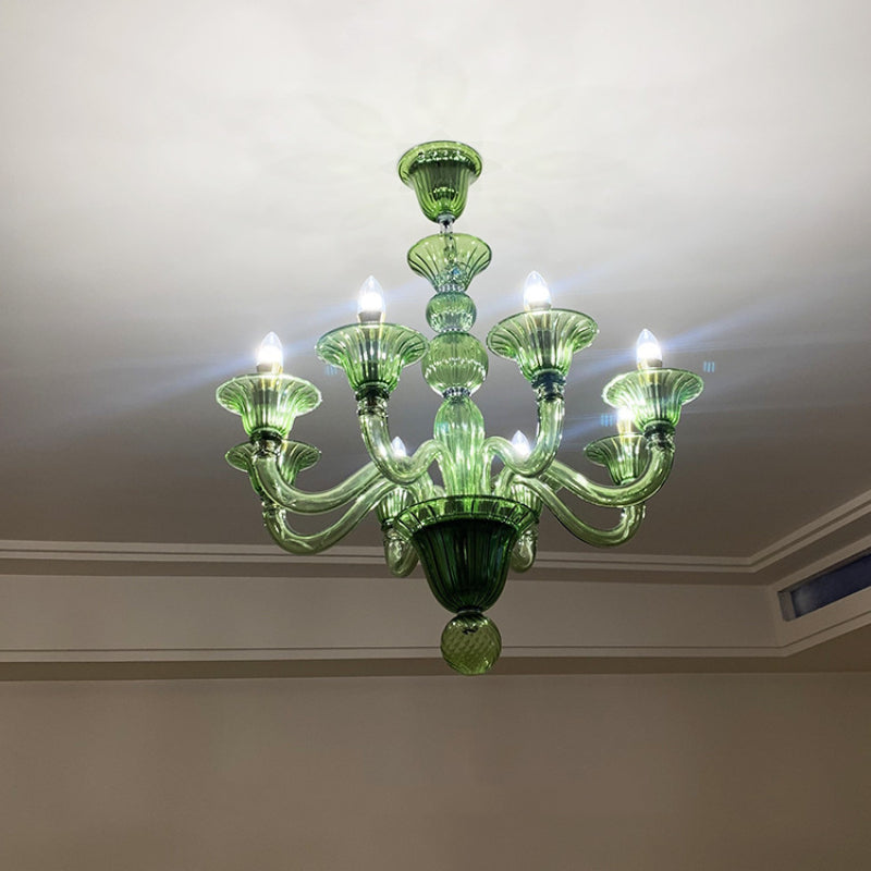 Silva Retro Lampadari Metallo Vetro Sala da Pranzo Soggiorno
