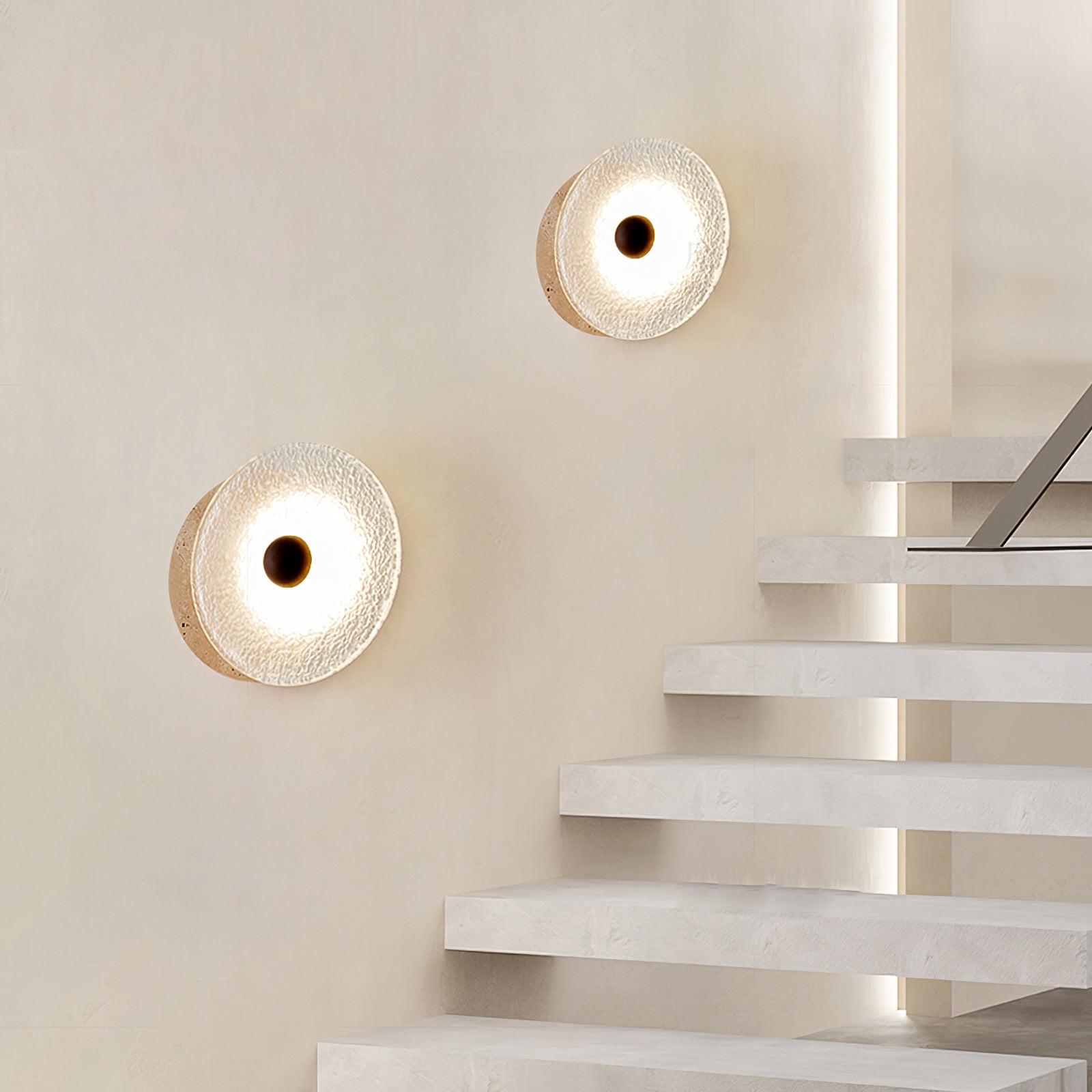 Olivia Travertine Wall Light - Neutralighting