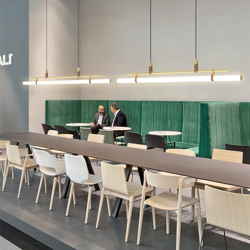 Arisha Lampade a Sospensione Metallo Nero/oro Lineare Moderne