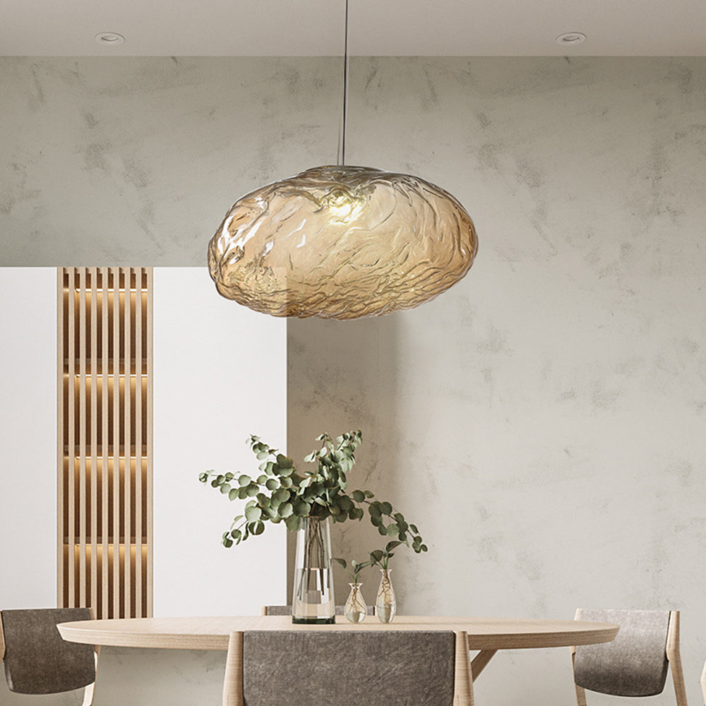 Arisha Minimalista Bolla Lampade a Sospensione Vetro Soggiorno