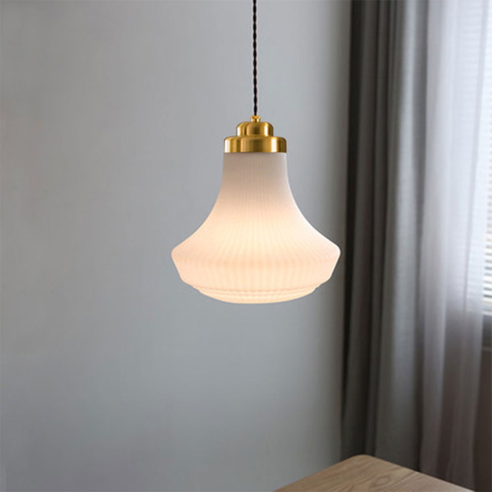 Valentina Retro Lampade a Sospensione Metallo Vetro La Camera Camera da Letto