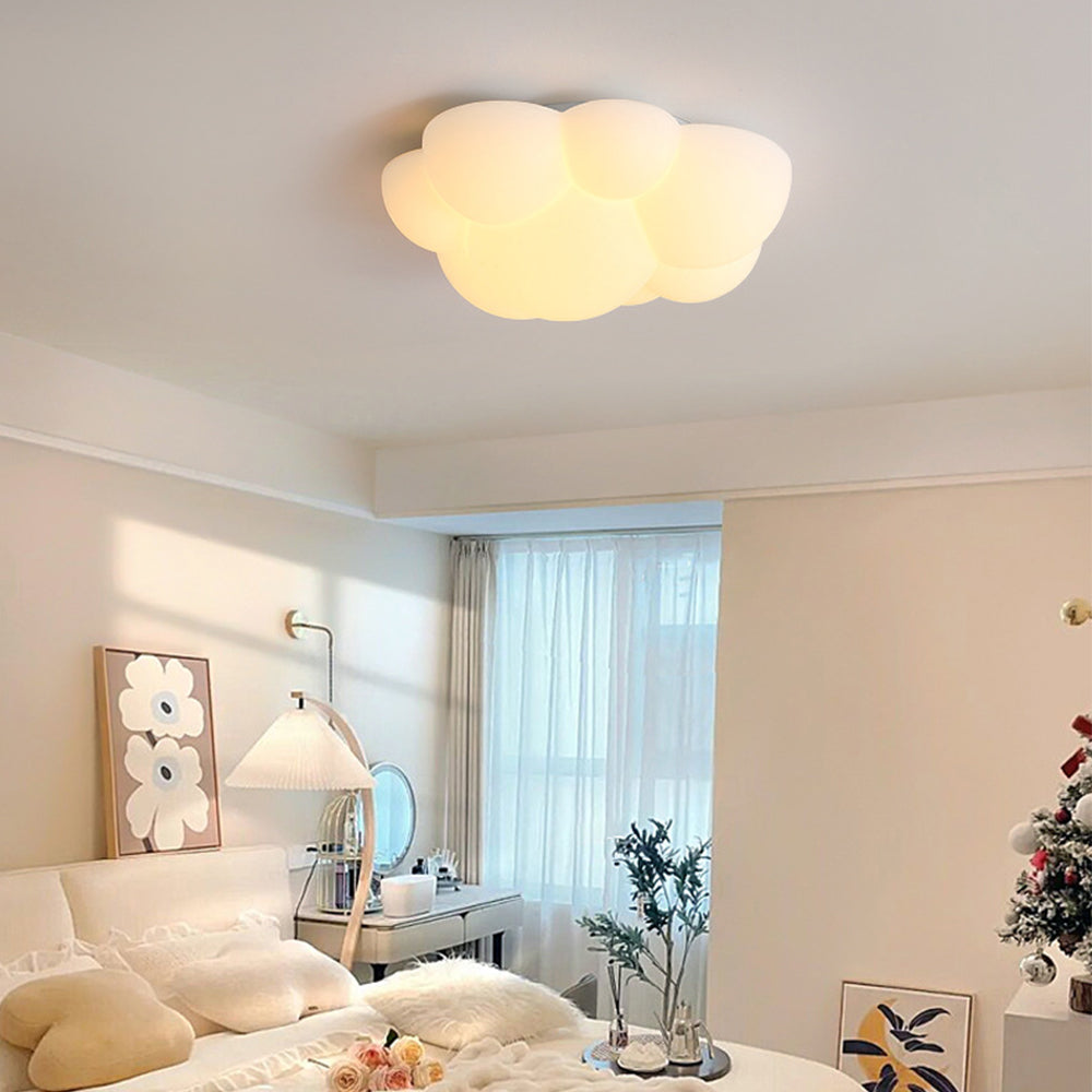 Aria Nordico LED Nube Plafoniere Resina Camera de Letto