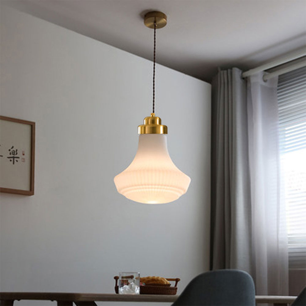 Valentina Retro Lampade a Sospensione Metallo Vetro La Camera Camera da Letto