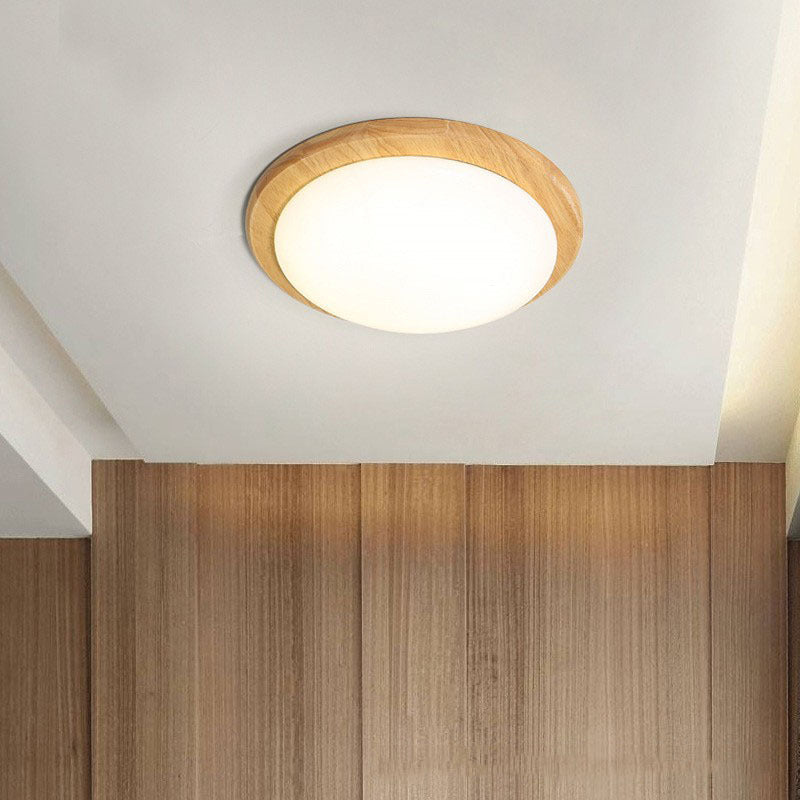 Muto Moderno Semplice Plafoniere Legno Acrilico Sala de Pranzo