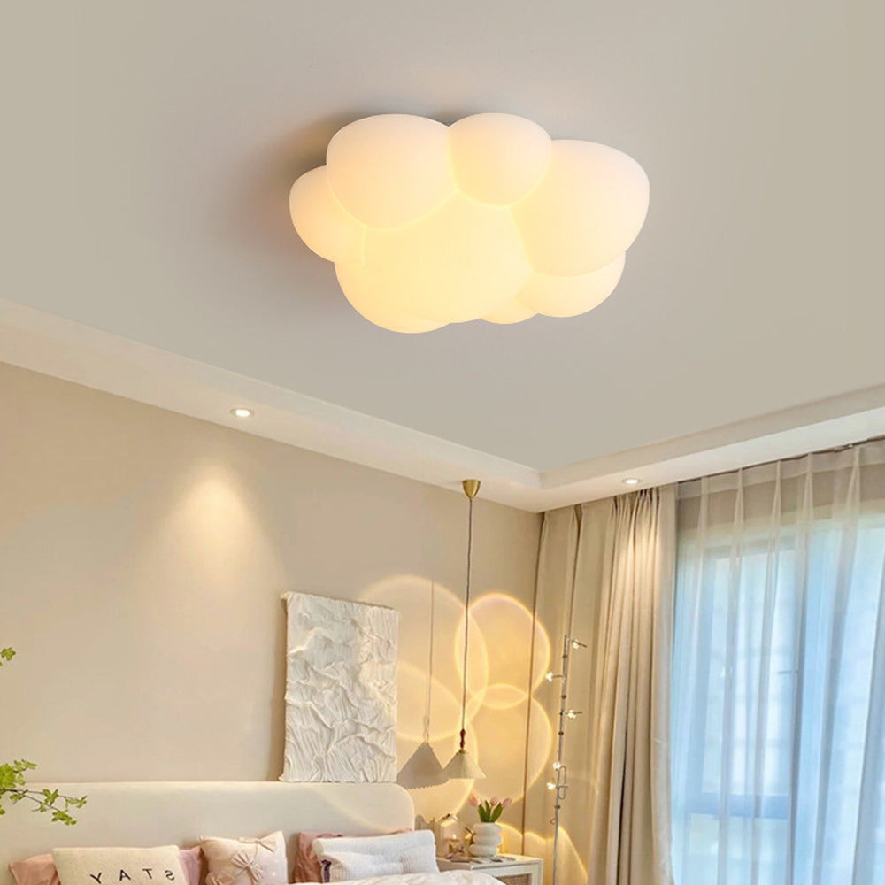 Aria Nordico LED Nube Plafoniere Resina Camera de Letto