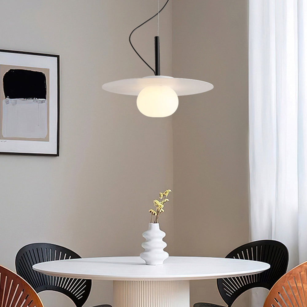 Arisha Minimalista Lampade a Sospensione Metallo Vetro Sala da Pranzo Studio