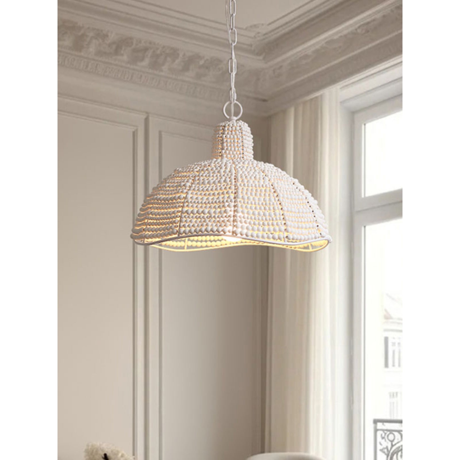 Veliraris Postmodern Luxury Metal Wood Pendant Lamp - Lamp Copper