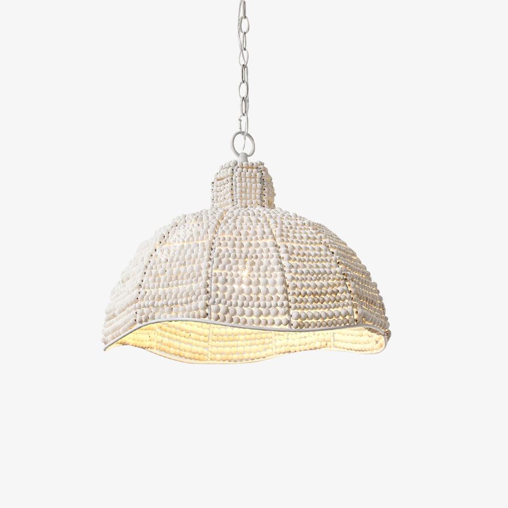 Obispo Wood Beads Pendant Lamp - Blowlighting