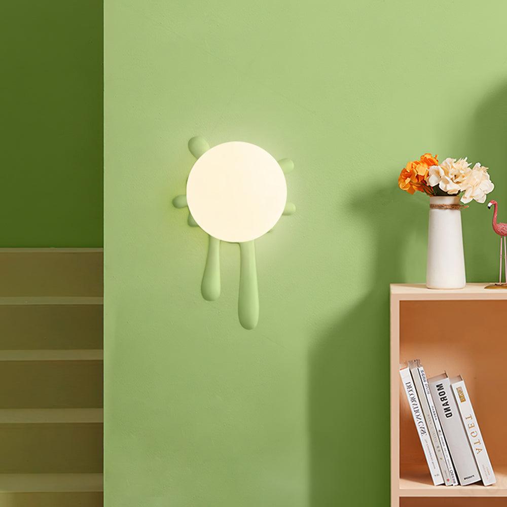 Wall Lamp Abstract Resin Splash Globe - Letslighting