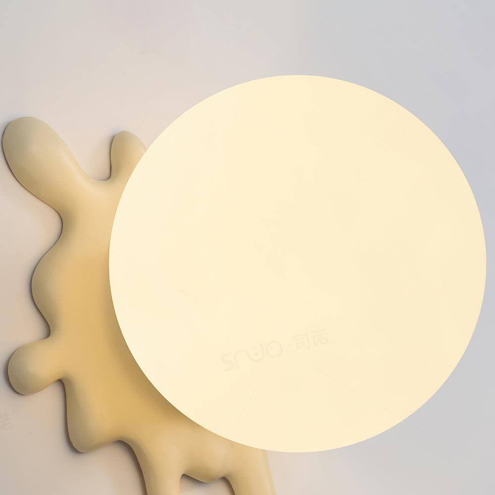 Wall Lamp Abstract Resin Splash Globe - Letslighting