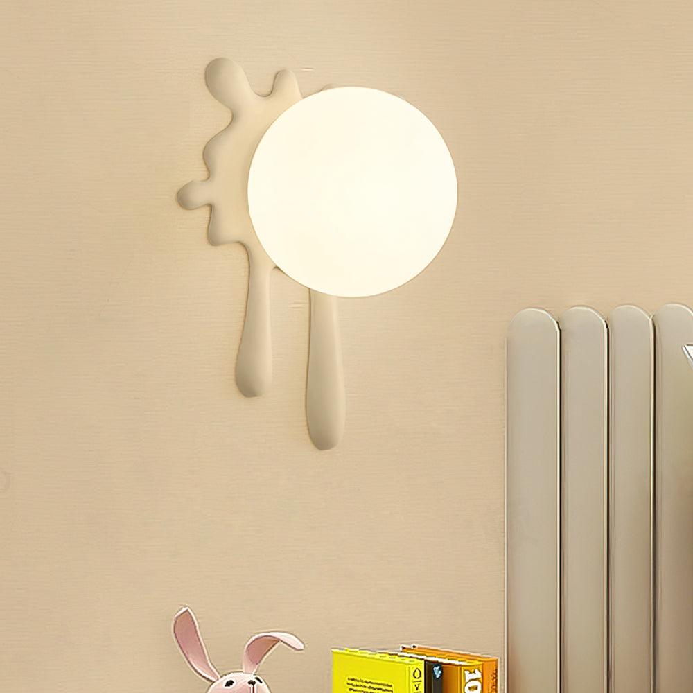 Wall Lamp Abstract Resin Splash Globe - Letslighting
