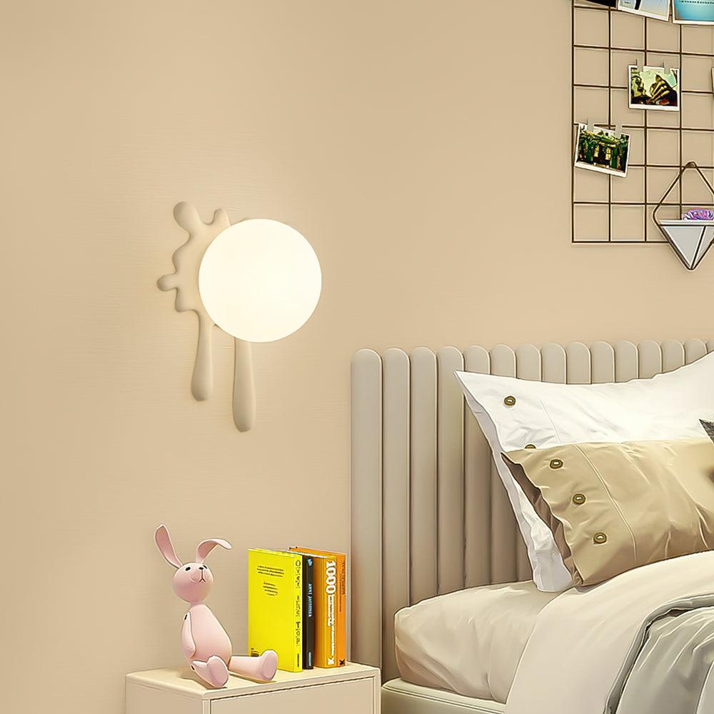 Wall Lamp Abstract Resin Splash Globe - Letslighting