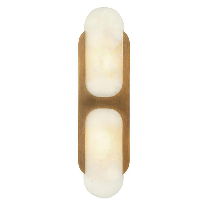 Lylaearis Modern Minimalist Alabaster Wall Lamp - Lamp Copper